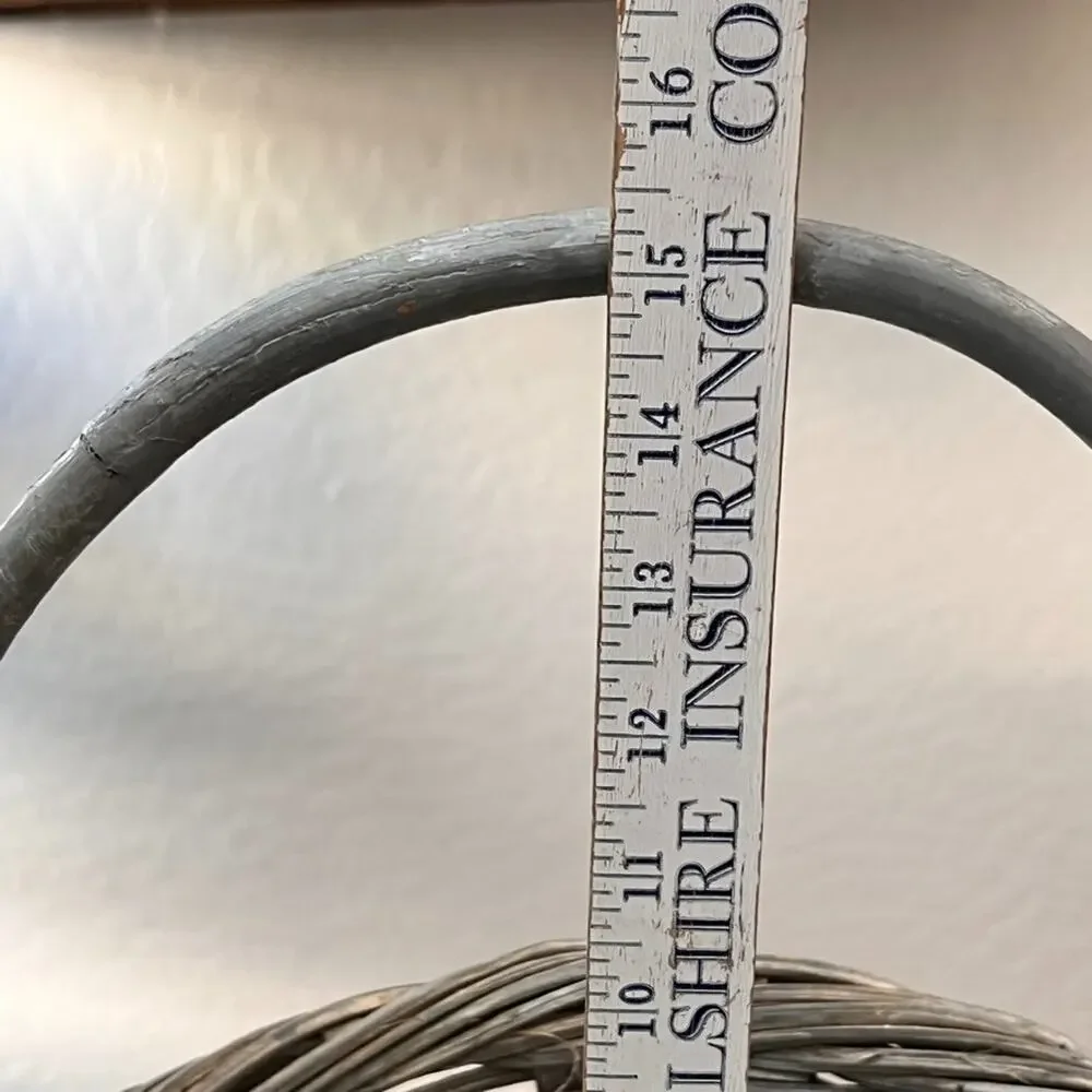 Medium Round Wicker Basket 11